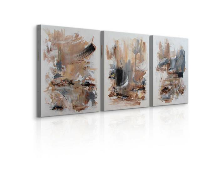 LEINWANDBILDER 3-es Set Moderne Kunst