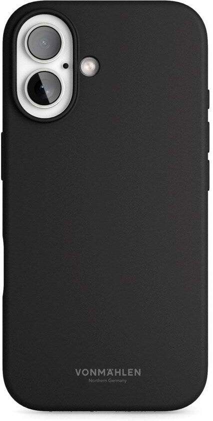 Vonmählen iPhone 16 Eco Silikone Bagside Cover - MagSafe Kompatibel - Sort