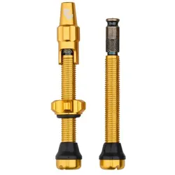 WOLF TOOTH Tubeless Ventile Stem Kit für Clik Valve | 2 Stk. | gold 6