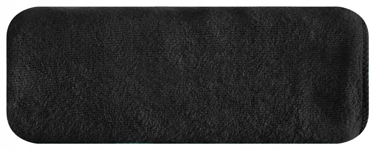 Eurofirany Amy Sneldrogende Handdoek Zwart Microvezel 30x30 cm