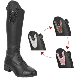 Suedwind Reitstiefel Kinder Nova Kids Fun Leather black , Suedwind_Stiefel: 35. W29.5/H36