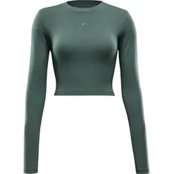 NIKE Damen Shirt Sportswear Chill Knit, Größe L in Grün Grün