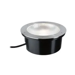 Paulmann 94656 LED Bodeneinbauleuchte Durea IP67 rund 273mm 3000K 15W 1040lm 230V Edelstahl Metall
