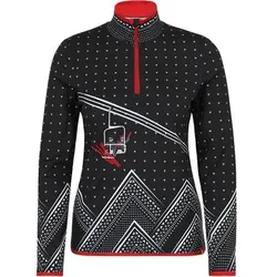 KRIMSON KLOVER Damen Pullover Adrenaline Top, Größe XS in Schwarz Schwarz