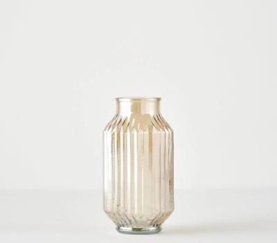 Bella Maison Nilda Ribbed Glass Vase