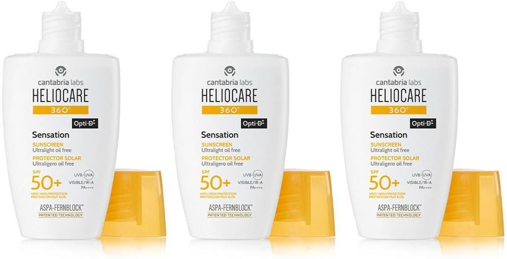 Heliocare 360° Sensation SPF 50+ x3 3x50 ml Creme
