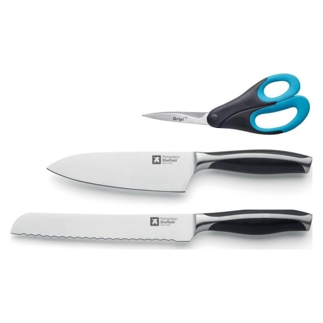 Richardson Sheffield Aspero - 3 pc knife set in mail order box (3 Stk., Messer) (R17500MBR623K)
