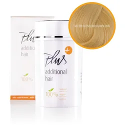 Plus additional Hair Mittelblond Haar Auffüller Schütthaar Streuhaar volles Haar