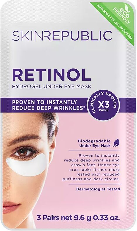 Skin republic - Retinol Hydrogel Under Eye Patches, 3 Stück