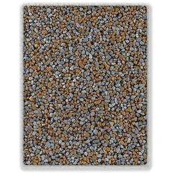 Terralith Farbmuster Metallic Steinteppich -metallic mix 202-, Körnung: fein (2-4 mm)