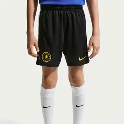 NIKE FC Chelsea London Strike Dri-FIT Trainingsshorts Kinder 426 - pitch blue/midwest gold/midwest gold XL (158-170 cm)