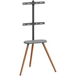 InLine woodstand II, TV-Standfuß mit Ablage, Dreibein, 43"-65" (110-165cm)