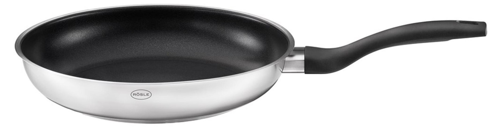 Rösle Braadpan Basic Line van ProPlex roestvrij staal, Ø 28 cm