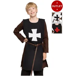 Metamorph Kinderwappenrock mit Kreuz - Templer (One Size)