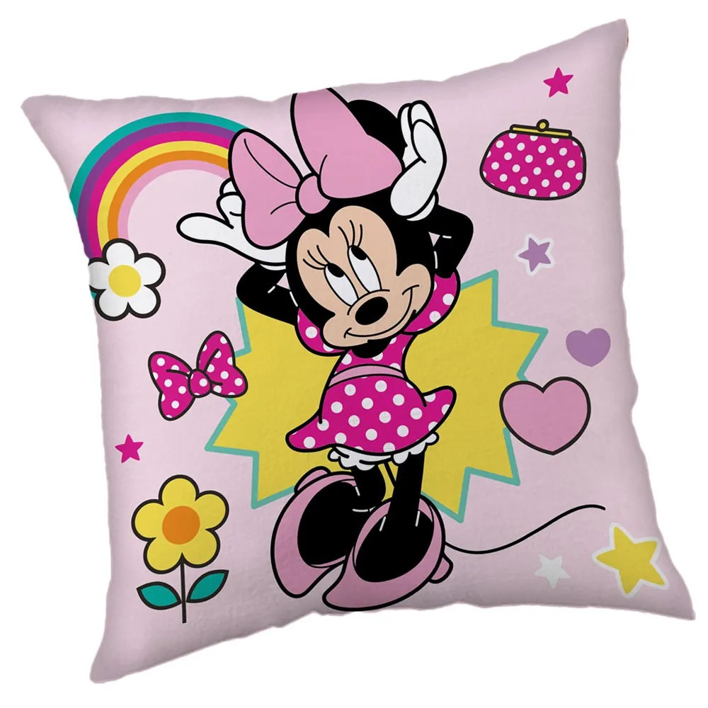 Disney Minnie Mouse sierkussen Rainbow 40 x 40 cm