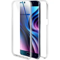 ONEFLOW Touch Case Samsung Galaxy S6 Edge Komplett Hülle 360 Grad