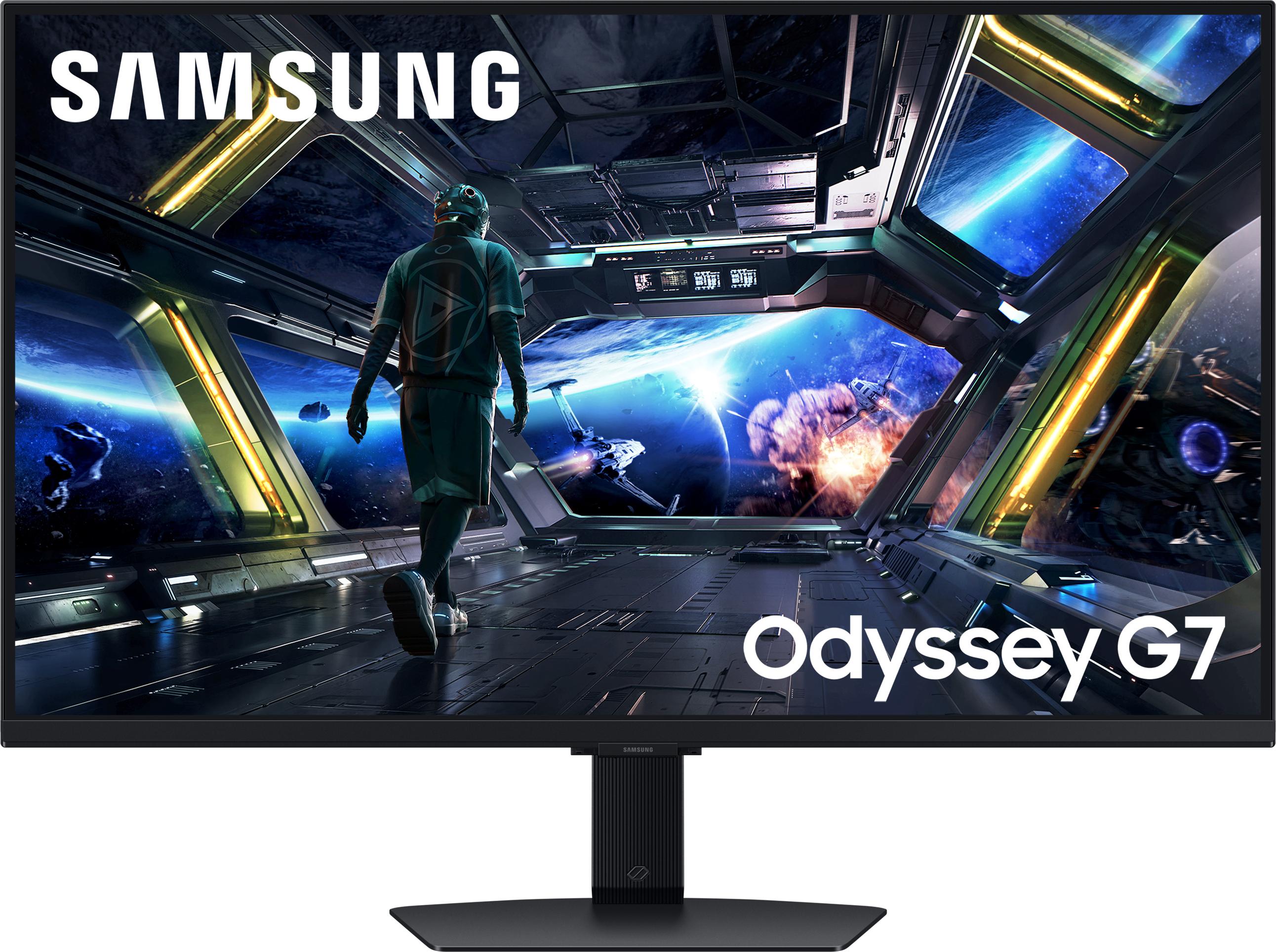 Samsung 32" Odyssey G7 G70D UHD 144Hz Gaming Monitor, 81,3 cm (32"), 3840 x 2160 Pixel, 4K Ultra HD, LCD, 1 ms, Schwarz