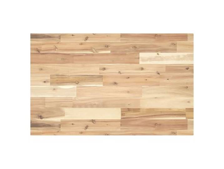 GFDWPUY Tischplatte Akazie Massivholz 160x50x4 cm Unbehandelt, Für Esstisch, Bistrotisch, Bartisch, Pflegeleicht