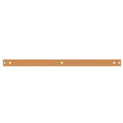 Striebel & John ZX2372 Kupfer-Sammelschiene, 40x10mm, L:681mm, lose Lieferung 2CPX047444R9999