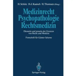 Medizinrecht - Psychopathologie - Rechtsmedizin, Fachbücher