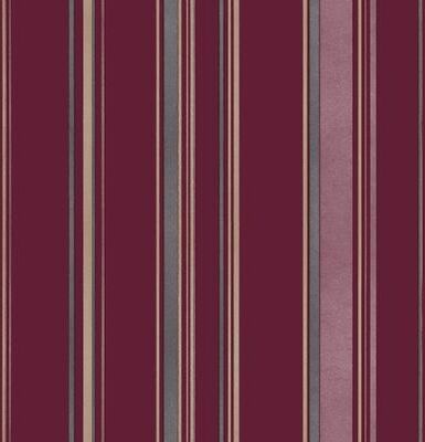 Galerie Wallcoverings Smart Stripes 3 Casual Stripe Vinyl on Non-woven Matte Wallpaper Roll