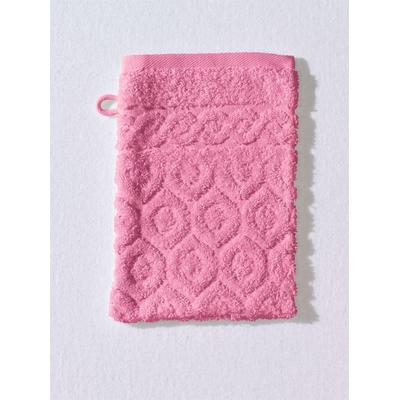 Handtuch ROSS Gr. 2, rosa (altrosé), B:75cm L:150cm, Walkfrottee, 100% Baumwolle, Handtücher