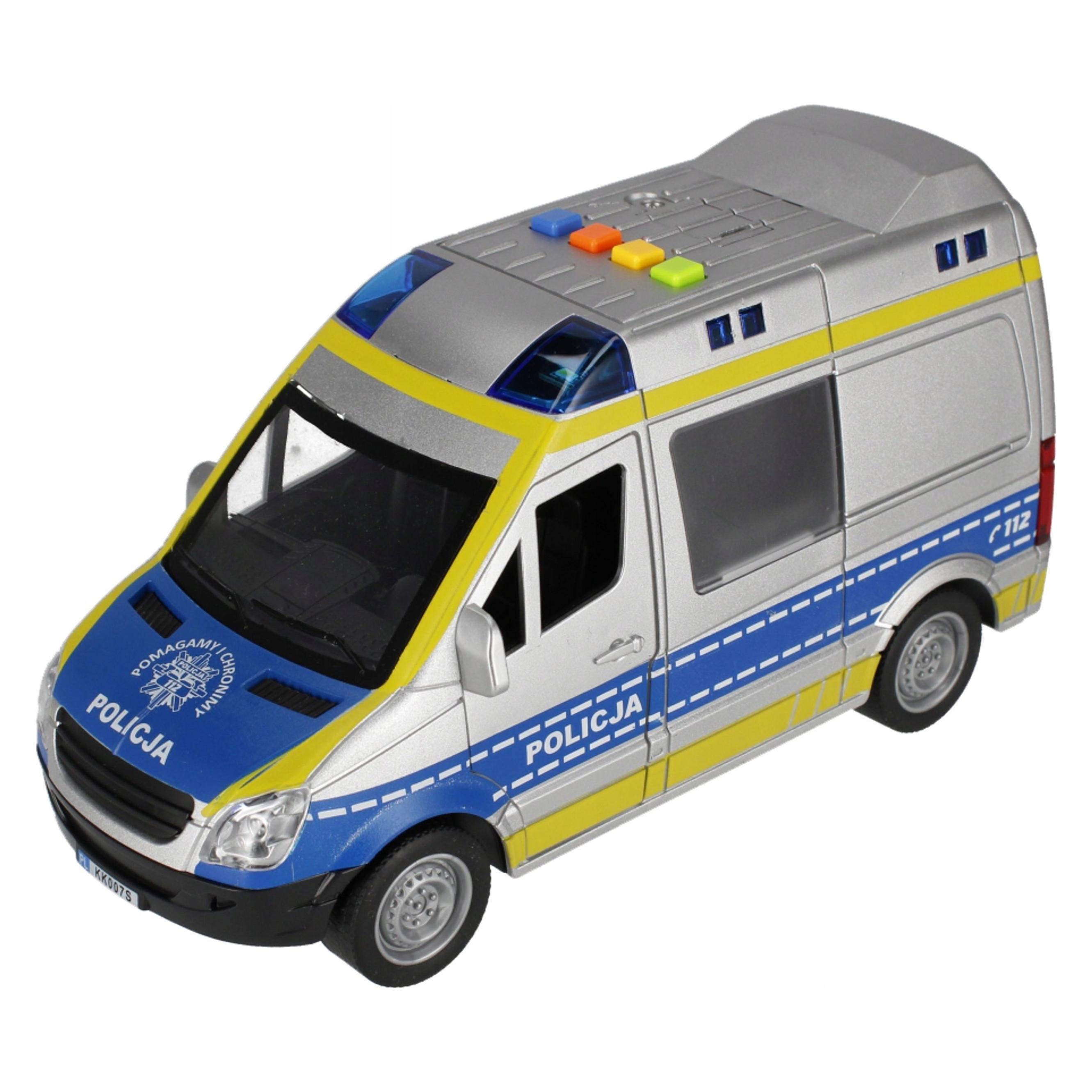 Creative Mega AUTO POLICJA B/O 27X17X12 MOJE MIASTO PLPL MC 36 (42124142)