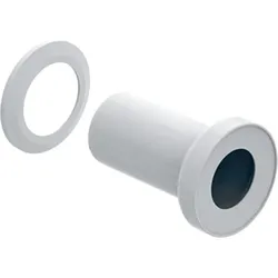 Geberit Kind Ablaufanschluss-Set d 90mm für wandbündige Montage Kind WC, 554010000 554010000