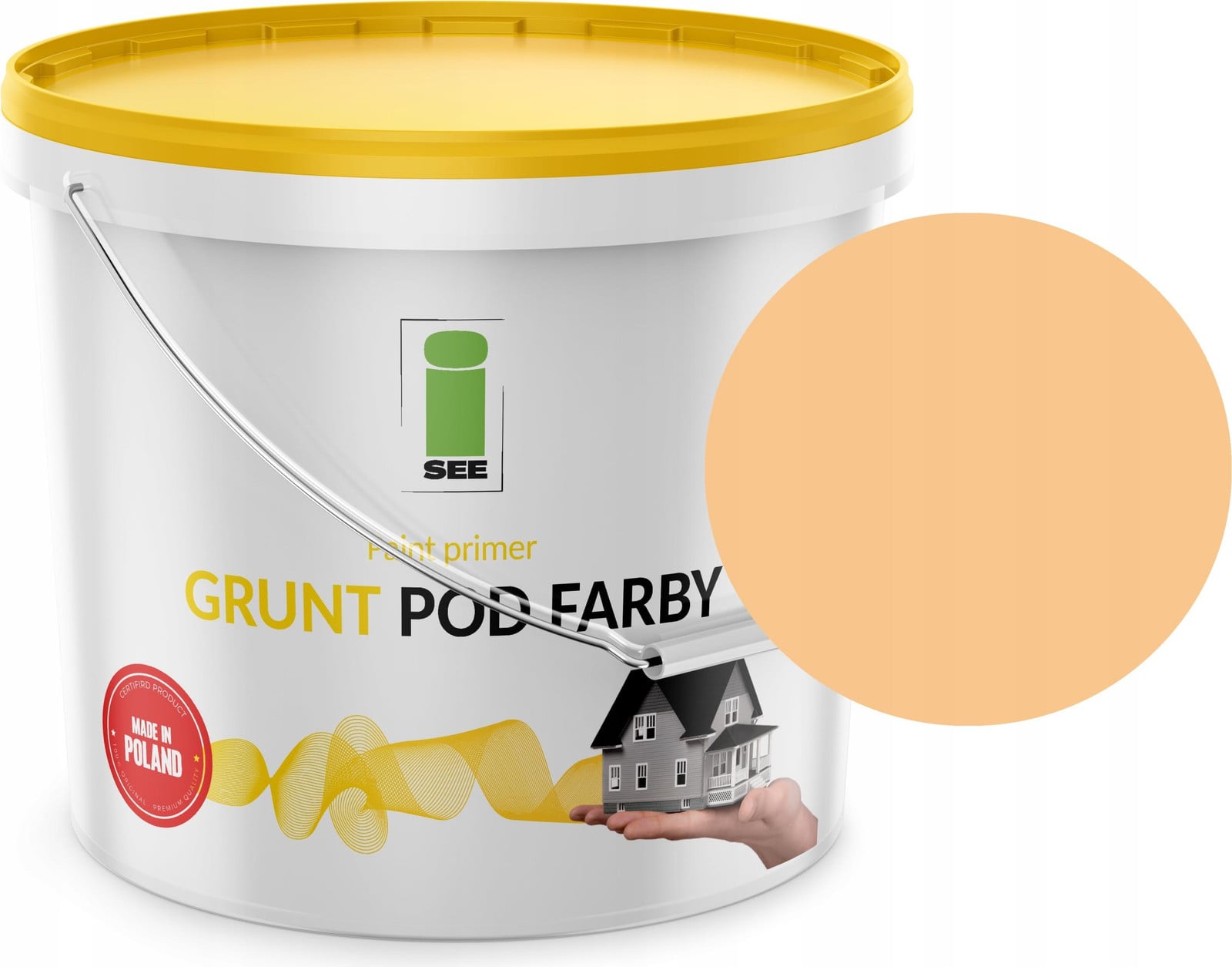I SEE Siliconen gevelprimer, warmbeige, 10 liter