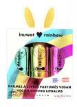 Inuwet Trio Baumes à Lèvres Parfumés Rainbow 3 x 3,5 g - Coffret