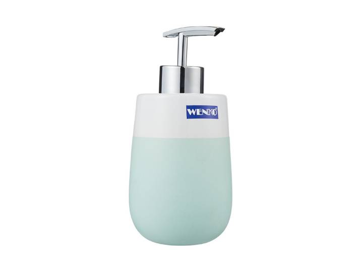 Wenko Seifenspender Malta Keramik 15.5 × 7.5 × 7.5 cm