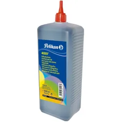 Pelikan, Ersatzpatronen + Tintenfass, 301168 - Schwarz - Grau - 1000 ml - 1 Stück(e) (Schwarz, 1 Stk.)