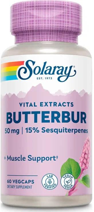 SOLARAY Butterbur Root Extract 50 mg 60 caps