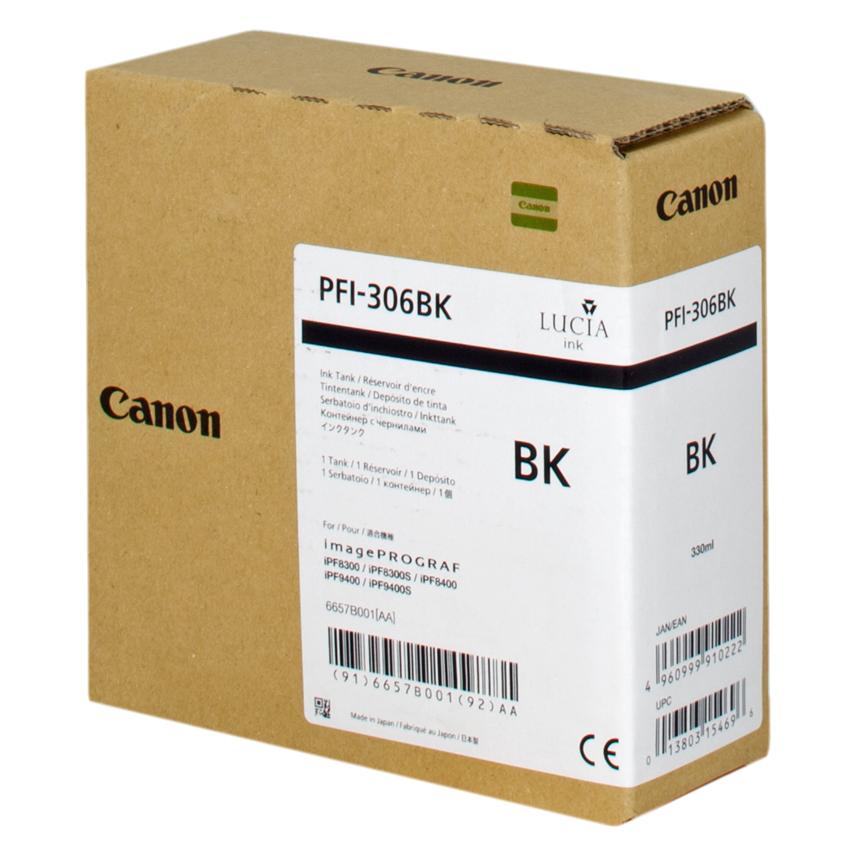 Canon Tinte Large Format schwarz Orig.Nr. PFI-306BK (BK) (PFI306BK)