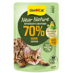 GimCat Near Nature Huhn 85 g Nassfutter für Katzen