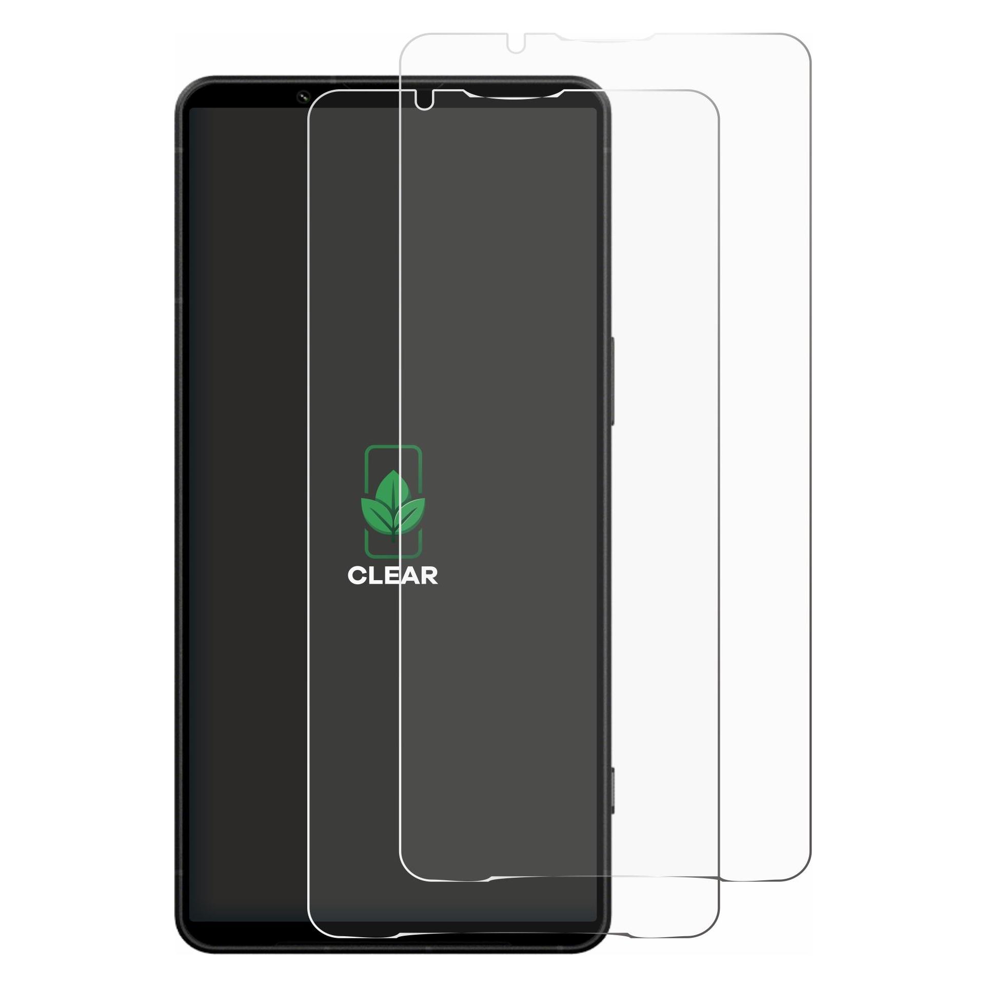 ScreenLeaf Schutzfolie für Sony Xperia 1 VIII Displayschutz Display Schutz Folie Klar Transparent (2 Stk., Sony Xperia 1 VII) (6163375)