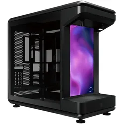 Cooler Master MasterFrame 360 STAGE LCD Full Tower Schwarz, Transparent