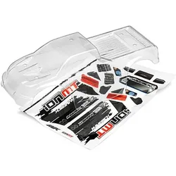 Maverick Clear Monster Truck Body With Decals (Ion Mt)