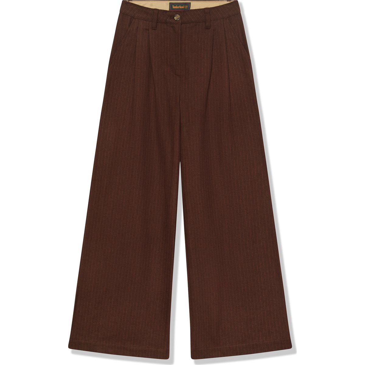 Timberland Womens Wool Look Pants strip c coff yd 25W 30L TBC0YH5201P1-25W-30L