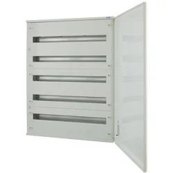 Eaton 240743 Oberputz Flachverteiler komplett, weiß, 33TE pro Reihe, 5 Reihen, Ausführung A BF-O-5/165-A