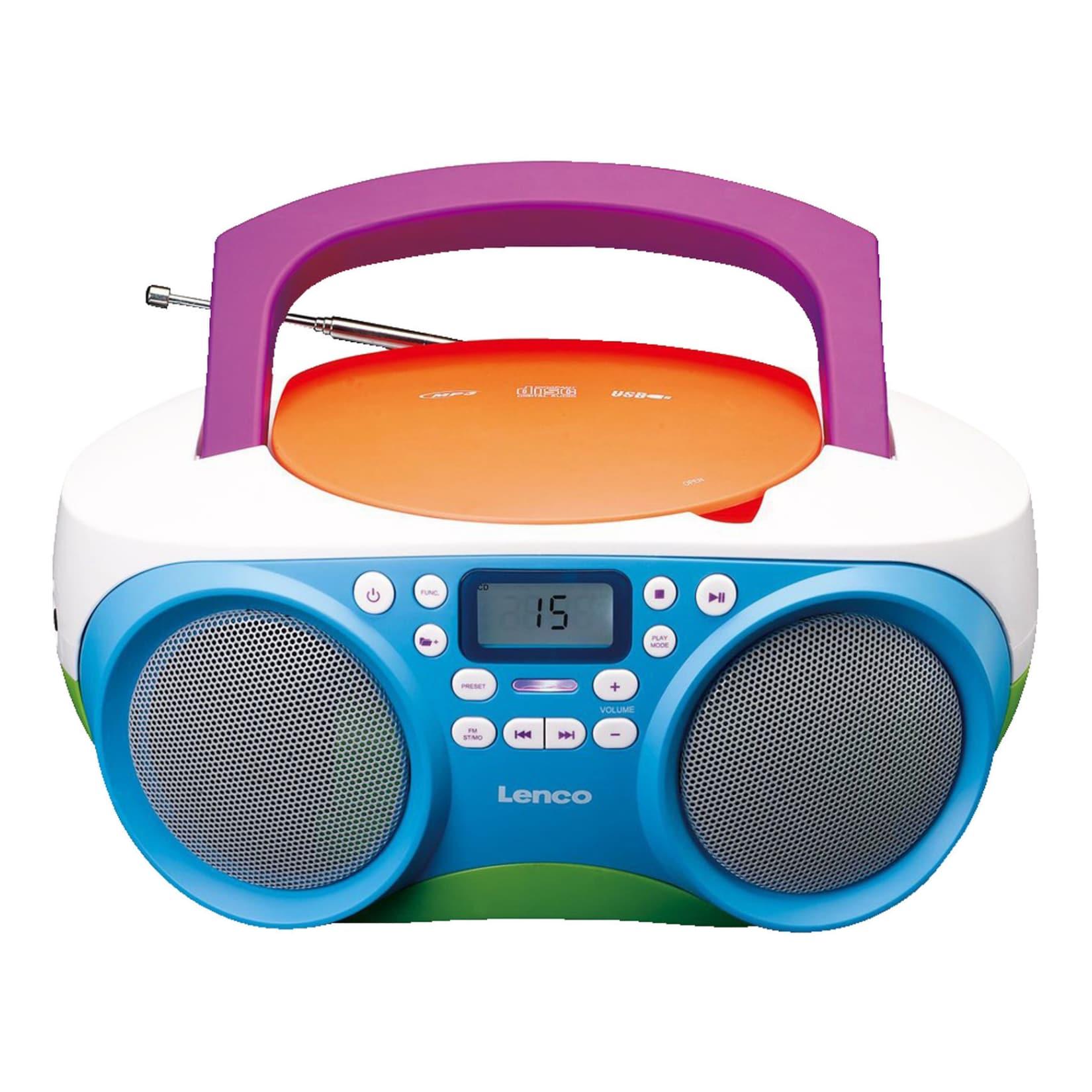 Lenco SCD-41 Kinder-Boombox mit CD, MP3-Funktion und USB