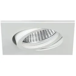 Brumberg 00006517 Einbaustrahler GX5,3 / max. 13 W LED, quadratisch, schwenkbar, weiss struktur