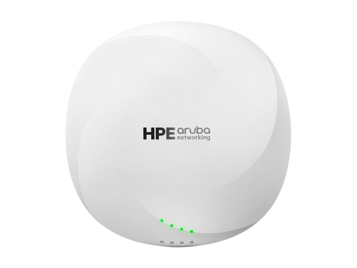 HPE Aruba Networking AP-635 (RW) - Campus - Accesspoint - Wi-Fi 6 - Wi-Fi 6E, Bluetooth, ZigBee - 2.4 GHz, 5 GHz, 6 GHz deckenmontierbar (Packung mit 5) (S3J35A)