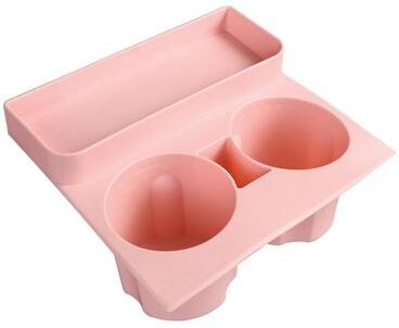 United Tesla Model Silicone Cup Holder Insert Center Console Coaster And Drink Stabilizer pink