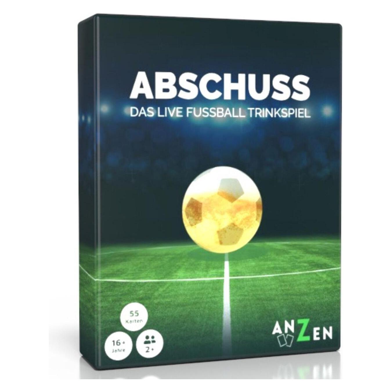 Anzen Spiele ABSCHUSS - Das Live Fussball Trinkspiel (d) (2 - 12 Spieler) (4270002577329)