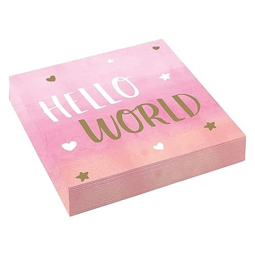 Amscan Servetten Hello World - 16 stuks