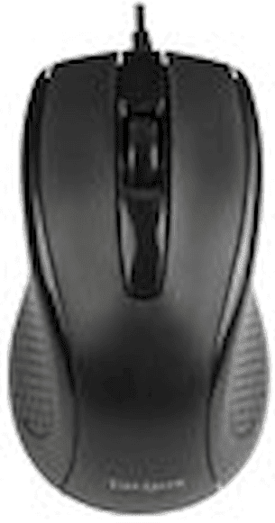 Targus Full-Size - Mus - antimikrobiell - optisk - kabelansluten