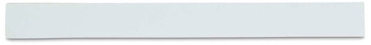 MAUL Metaalstrip MAULstandard met zelfklevende schuimlaag, Wit, B/D/H: 50 x 5 x 0,15 cm