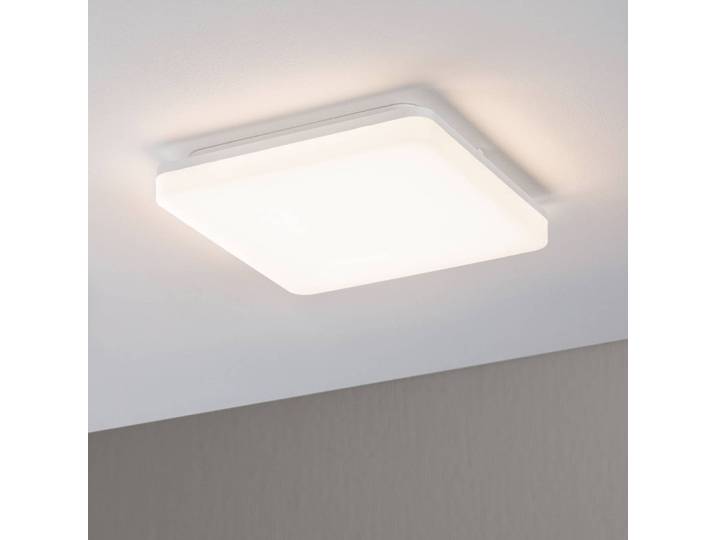 LED-Deckenleuchte Cela 28 x 5 x 28cm Weiß Kunststoffart: Acrylglas Material: Kunststoff Nicht austauschbare LEDs LED-Platine