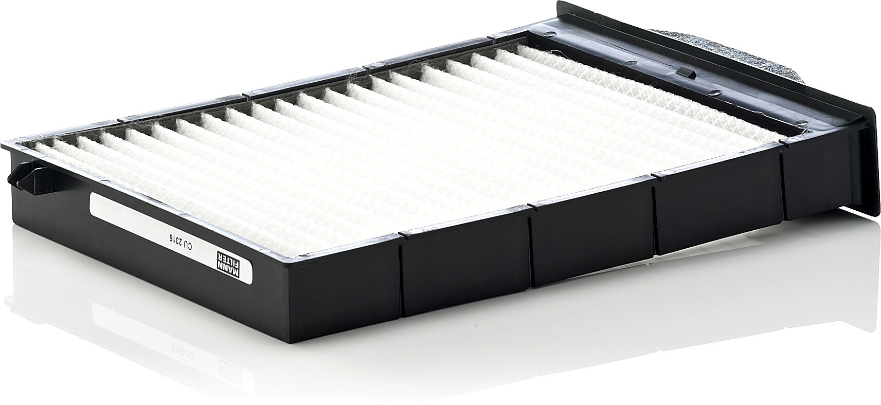 Mann-Filter Filter, Innenraumluft Cu2316 Unter Der Mittelkonsole Für Renault